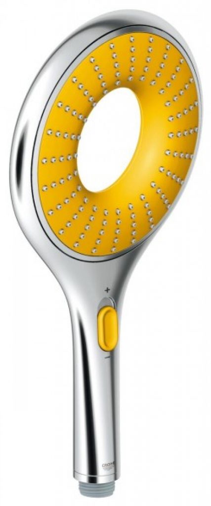 Pommeau de Douche Grohe Rainshower Icon 2 jets jaune 150