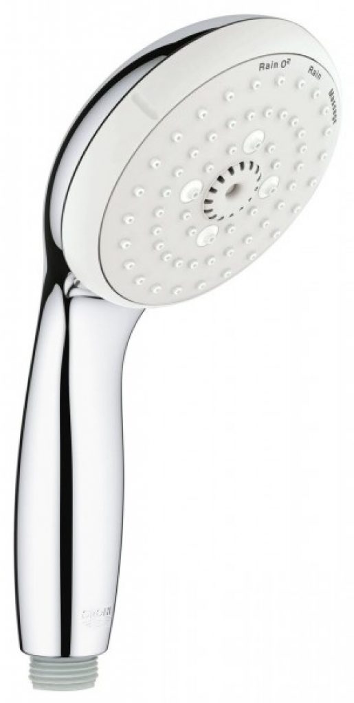 Pommeau de Douche Grohe Tempesta 100 3 jets Chromé 28261002