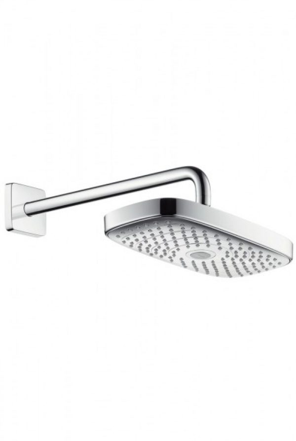 Pommeau de Douche Hansgrohe Mural Raindance Select E 300 Bras 390 mm Chromé