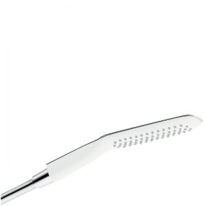 Pommeau de Douche Hansgrohe PuraVida 1 jet blanc/Chromé débit 9.5 l/min 120