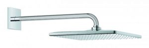 Pommeau de Douche Mural Grohe Rainshower 310 Mono Cube 1 jet Avec Bras de Douche Chromé
