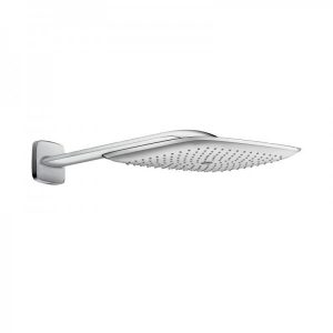 Pommeau de Douche Mural Hansgrohe PuraVida EcoSmart 390x260mm 1 jet Chromé