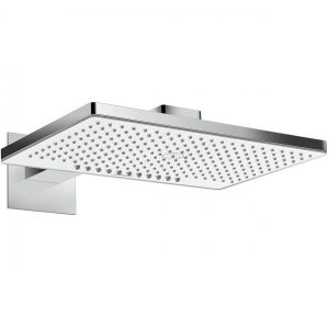 Pommeau de Douche Mural Hansgrohe Rainmaker Select plafond 465x300mm 2 jets Chromé