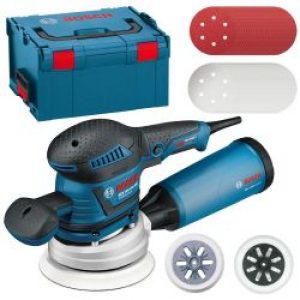 Ponceuse Excentrique Bosch Pro Gex 125 150 Ave 400 W L Boxx 50 Abrasifs