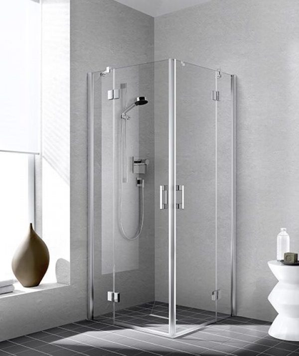 Porte de douche pivotante Kermi LIGA Accès d’angle