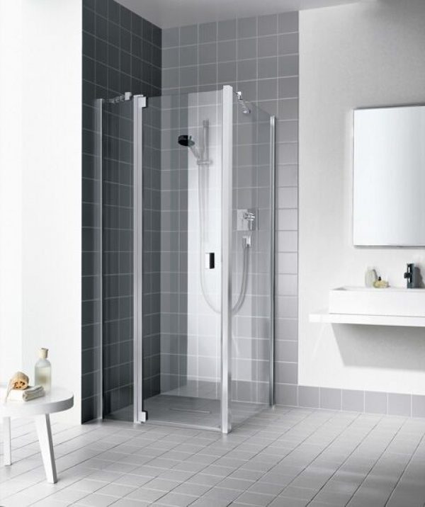 Porte de douche pivotante Kermi RAYA droite Paroi fixe