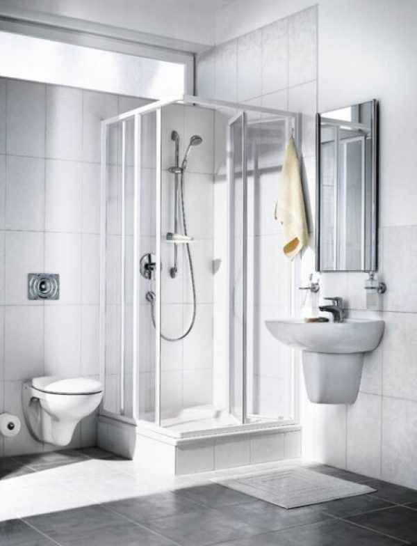 Porte de douche pliante Kermi IBIZA 2000 Pour porte coulissante