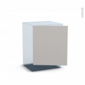 Porte Lave Linge A Repercer N21 Ivia Gris L60 X H70 Cm