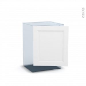 Porte Lave Linge A Repercer N21 Static Blanc L60 X H70 Cm