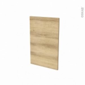 Porte Lave Vaisselle Full Integrable N87 Hosta Chene Naturel L45 X H70 Cm