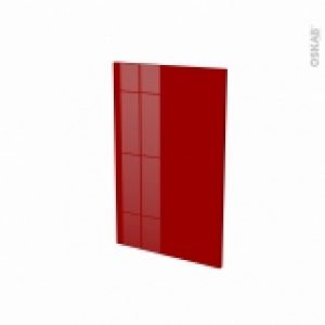 Porte Lave Vaisselle Full Integrable N87 Ivia Rouge L45 X H70 Cm