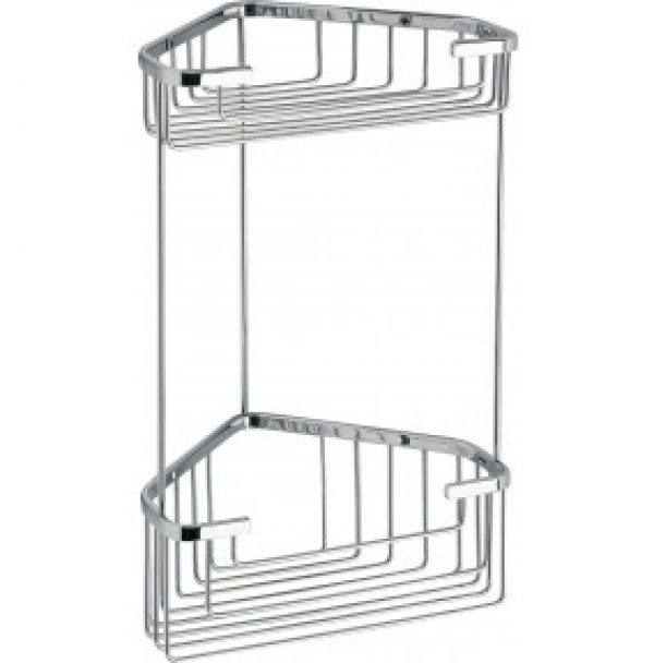 PORTE SAVON ANGULAIRE DOUBLE EN FIL