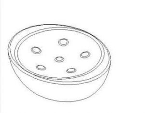 Porte Savon Dornbracht Blanc alpin