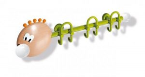 Porte Serviette Mural Hewi Kids Gauche, 900 x 260 mm Vert pomme 33.7336.6HPL 74