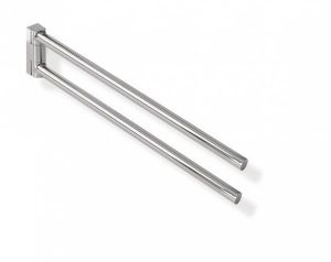 Porte Serviette Mural Hewi System 162 deux bras cylindriques 331 mm 162.09.11