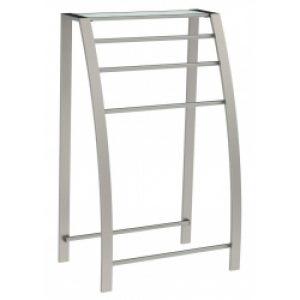 Porte serviette à poser 3 barres gris mat…