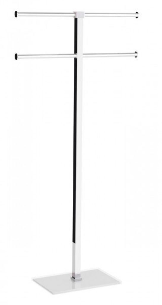 Porte Serviette Sur Pied Gedy G-RAINBOW sur pied, 2 barres