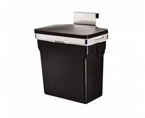 Poubelle Cuisine Simplehuman pour placard 10L noir