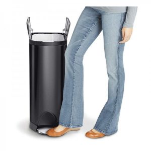 Poubelle Salle de Bain Simplehuman papillon à pédale