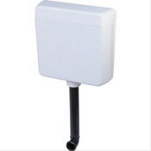 Poussoir double blanc pour réservoir dissimulé Geberit