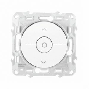 Poussoir pour volets roulants 2 boutons Odace Schneider