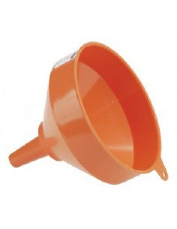 PRESSOL – Entonnoir polyéthylène orange 200 mm – 02366