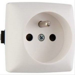 Prise 2P+T Saillie Legrand, 16A Blanc