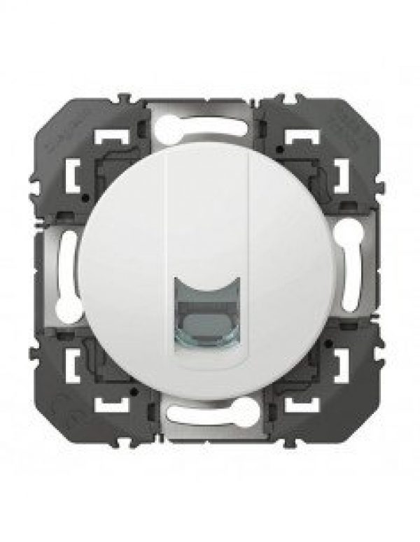 Prise blindée RJ45 catégorie6 FTP Dooxie finition blanc LEGRAND