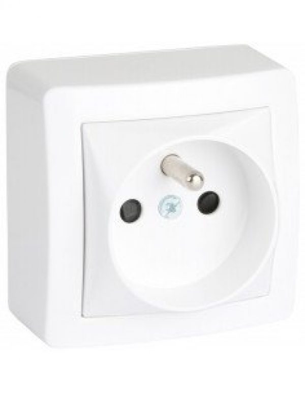 Prise de courant 2P+T à éclipses de sécurité SCHNEIDER ALREA…