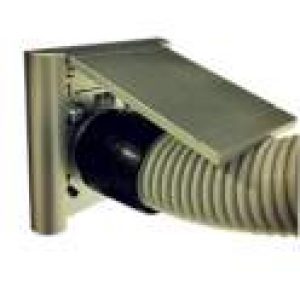 Prise murale encastrable aluminium avec contre-prise, livraison offerte !