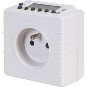 Prise programmable digitale hebdomadaire DH