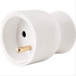 Prolongateur 2P+T plastique blanc Legrand