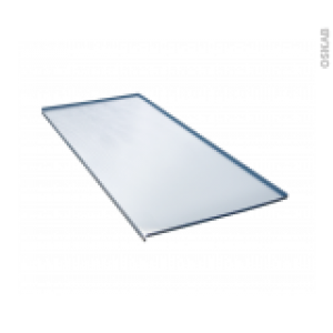 Protection Aluminium Pour Meuble Sous Evier L100 Avec Rebords Caoutchouc Anti Fuites Sokleo