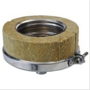 Purge verticale isolée double paroi inox Duoten + bride Ø80/130mm – TEN