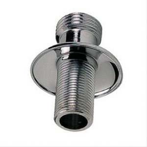 Raccord droit laiton chrome double mâle