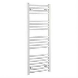 Radiateur sèche-serviettes acier – rondo blanc