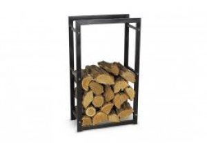 Range-Bûches en Acier Noir R110 (pls dimensions)