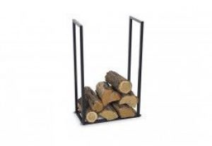 Range-Bûches en Acier Noir R114 (pls dimensions)