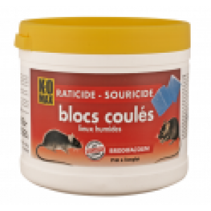 Raticide, souricide bloc coulé 240g