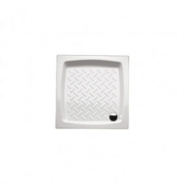 RECEVEUR DE DOUCHE CLASSIQUE EN CÉRAMIQUE 70X70 CM