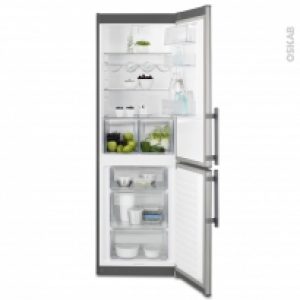 Refrigerateur Combine 329L Pose Libre 185 Cm Inox Electrolux En3605Jox