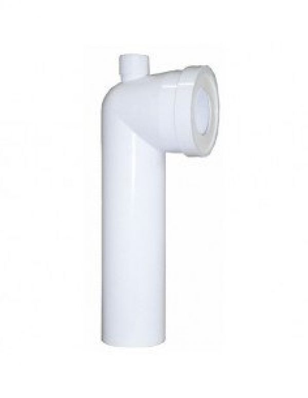REGIPLAST Coude WC 90° Mâle D.100 avec piquage dessus