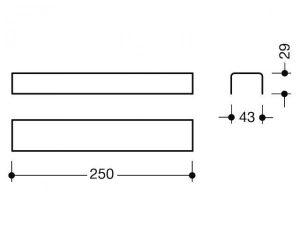 Rembourrage de l&rsquo;appui Hewi System 800 K Noir