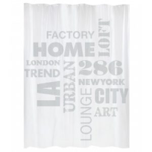 Rideau de douche – coloris argent