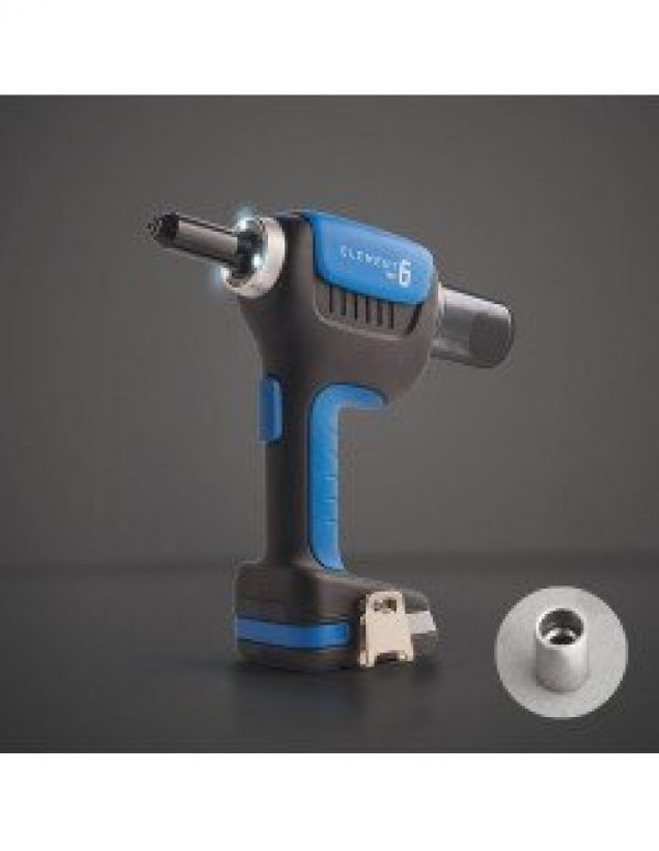 Riveteuse 18V SCELL IT 2 batteries 2AH 4.0-6.4 mm – E-6-2XBAT