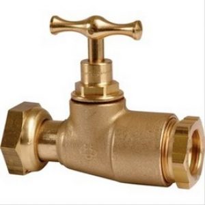 Robinet après compteur avec tête potence pour PE Ø25 F3/4