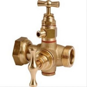 Robinet avant compteur avec tête potence MF3/4 » à purge