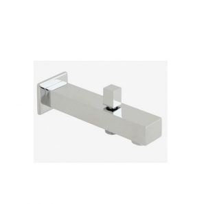 Robinet Baignoire Mural Vado Carré Avec Inverseur Chromé V-140/SQ/DIV