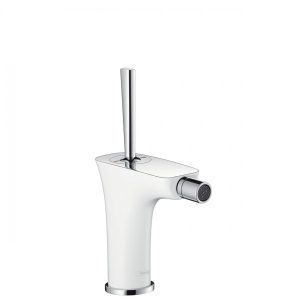 Robinet Bidet Hansgrohe PuraVida Blanc/Chromé