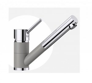 Robinet Cuisine Douchette Blanco ANTAS-S Aluminium métallisé/Chrome (515349)